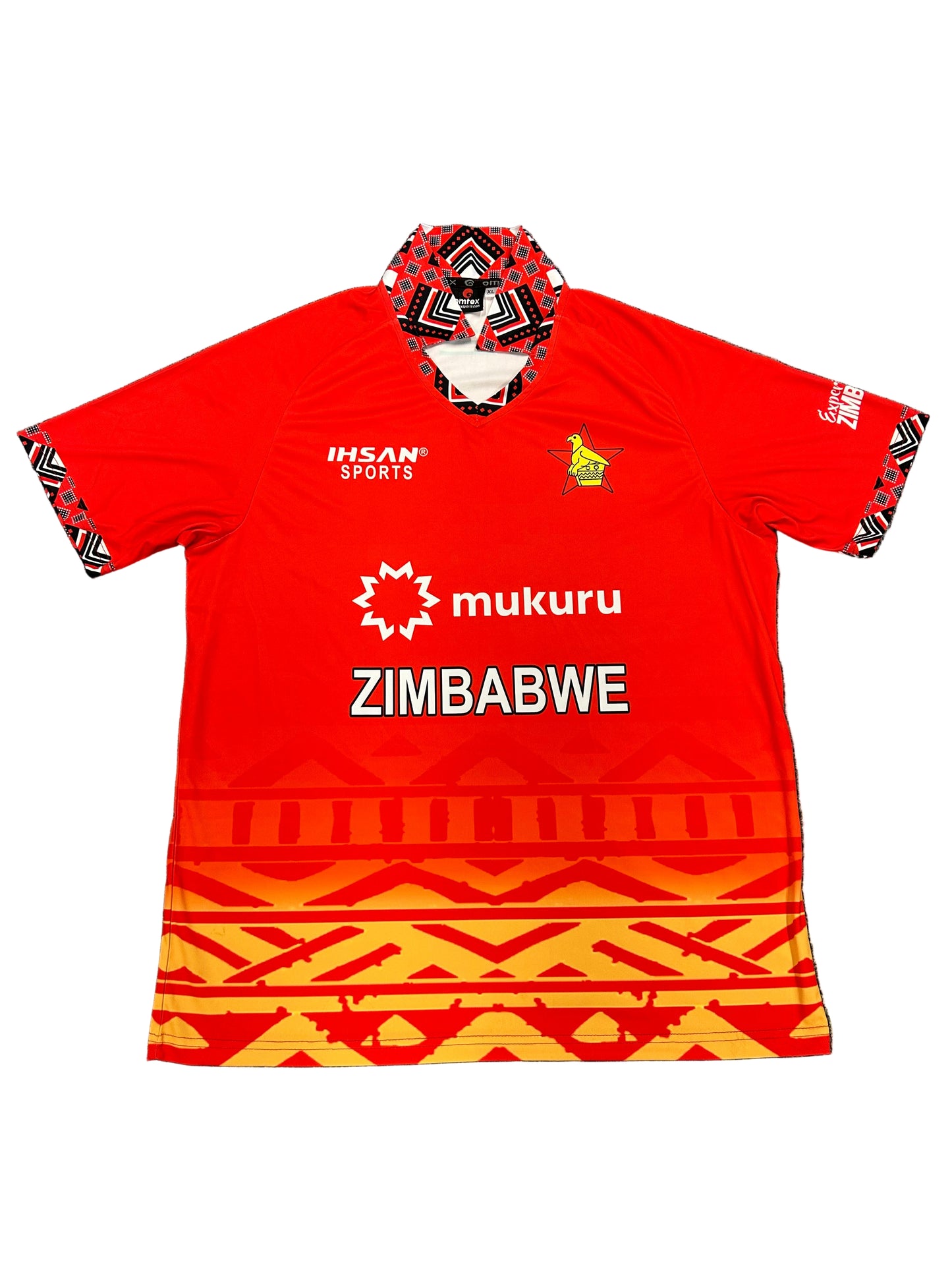 Zimbabwe 2025 ODI Player Issue SS Playing Shirt