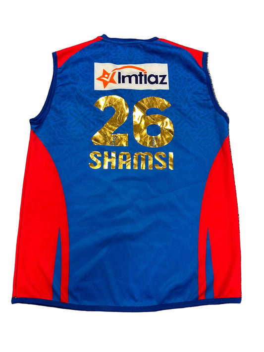 Tabraiz Shamsi Karachi Kings 2024 PSL Match Worn Playing Pullover