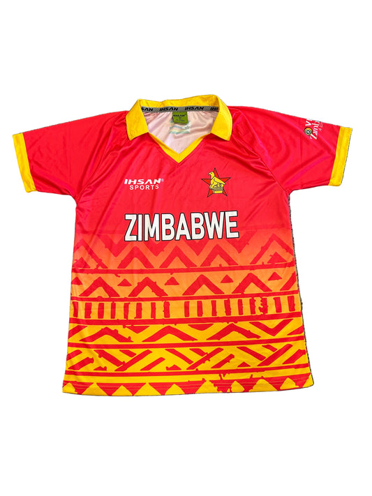 Zimbabwe ODI Player Issue SS Playing Shirt
