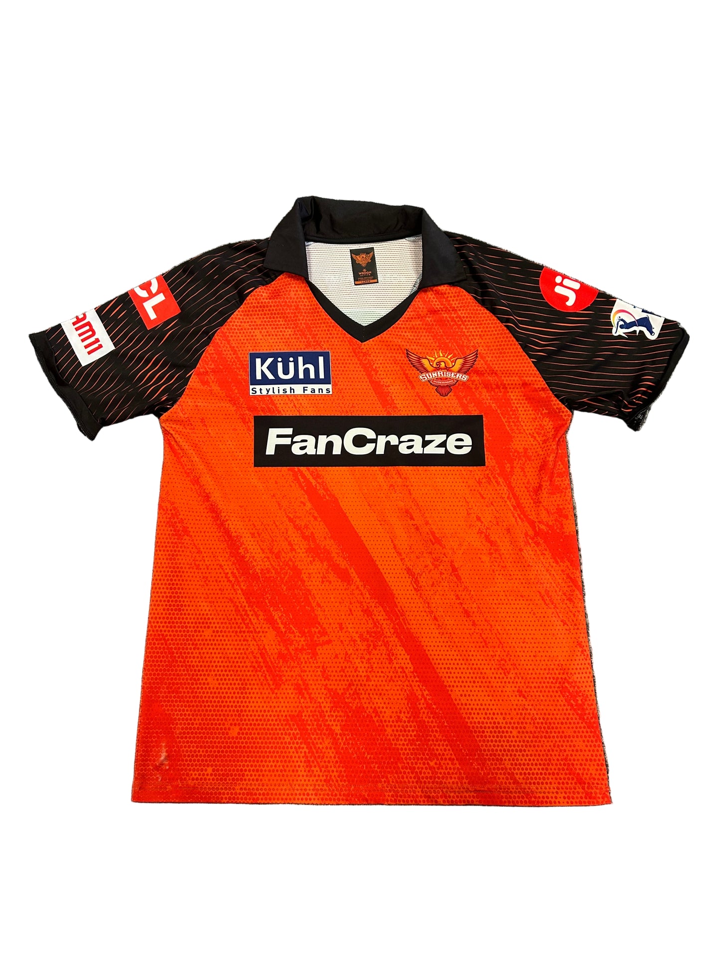 Kartik Tyagi Sunrisers Hyderabad 2023 IPL Match Worn SS Playing Shirt