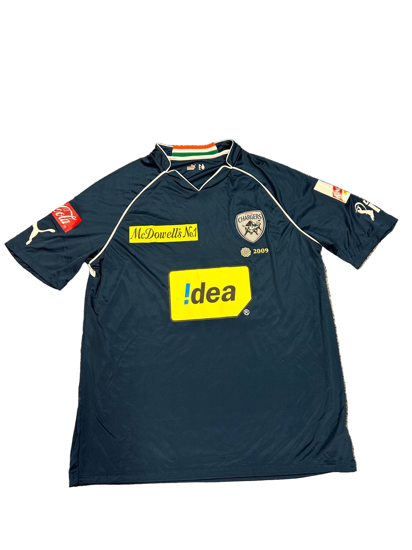 Mitch Marsh Deccan Chargers 2010 IPL Match Worn SS Playing Shirt