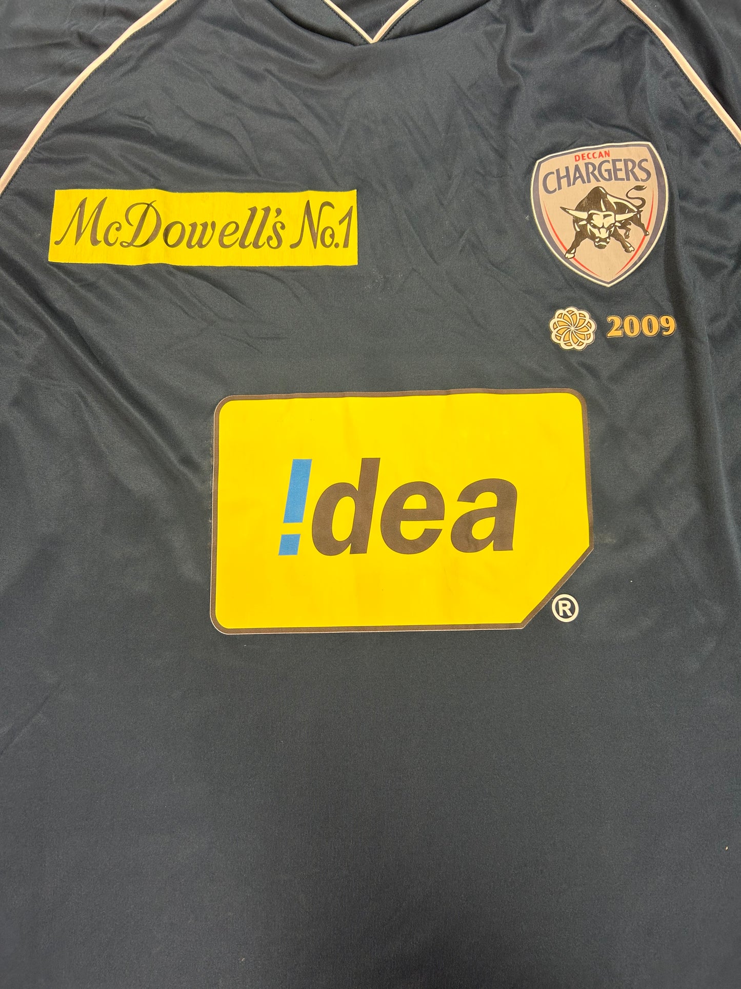 Mitch Marsh Deccan Chargers 2010 IPL Match Worn SS Playing Shirt
