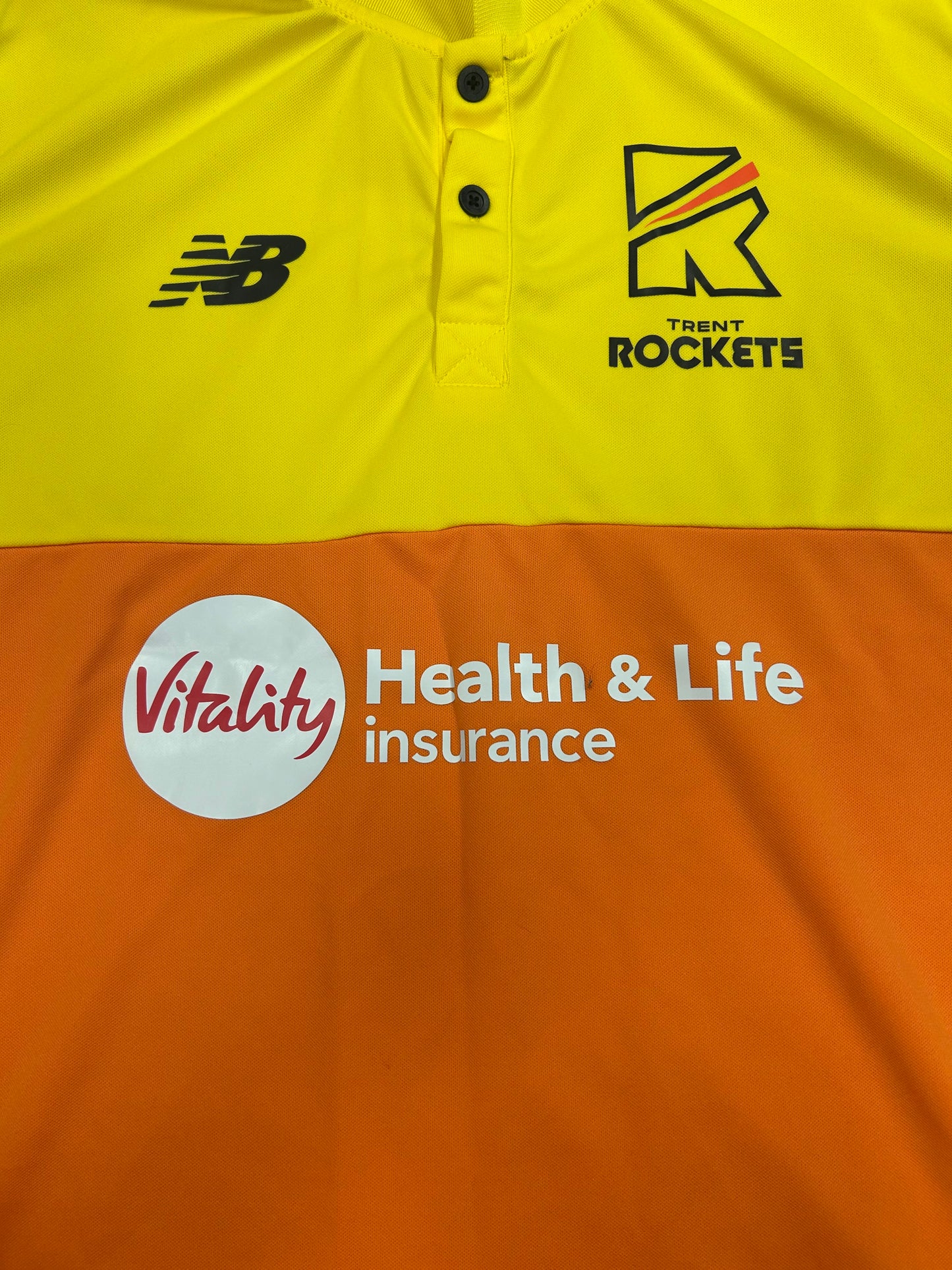 Trent Rockets 2024 Player Issue Training Polo