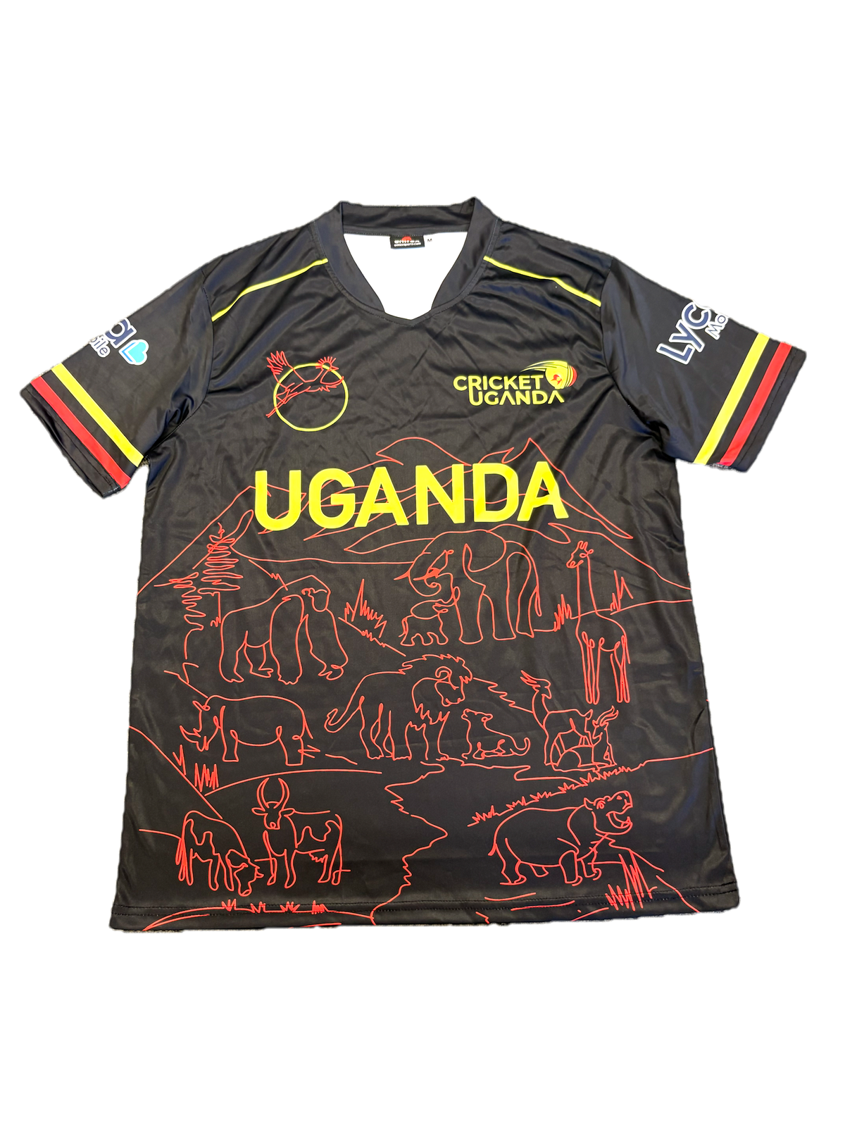 Uganda 2026 T20 Player Issue Blackout SS Playing Shirt