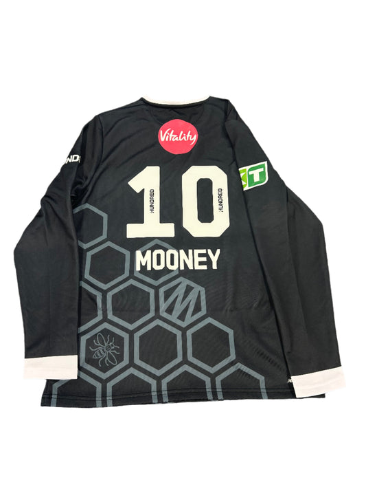 Beth Mooney 2024 Manchester Originals Match Worn Long Sleeve Playing Jumper