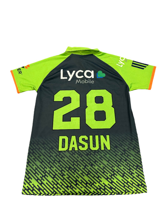 Dasun Shanaka Seattle Orcas 2023 MLC Match Worn SS Playing Shirt