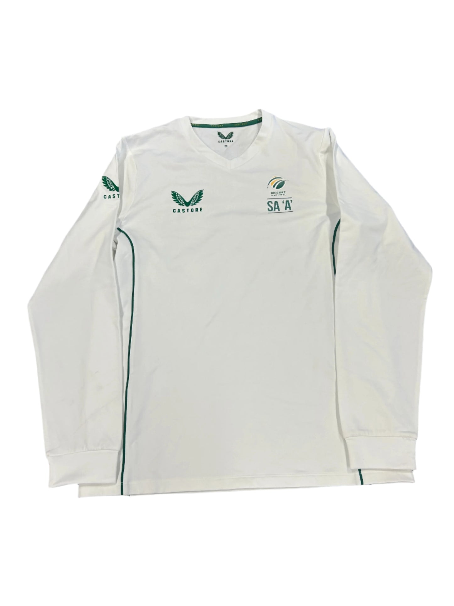 Zubayr Hamza South Africa A Test Match Worn LS Playing Jumper