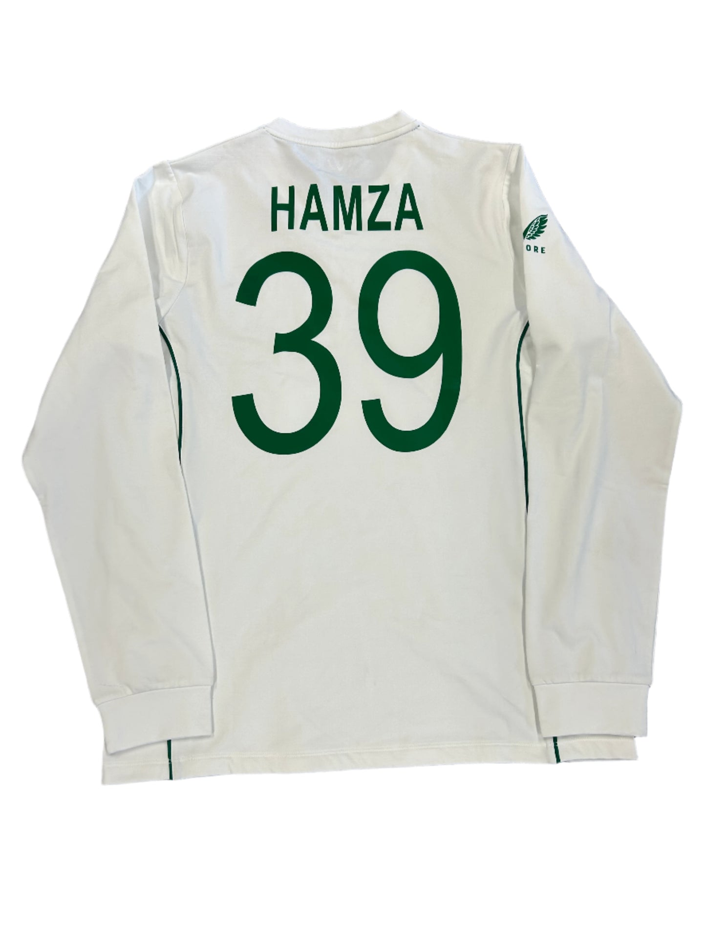 Zubayr Hamza South Africa A Test Match Worn LS Playing Jumper