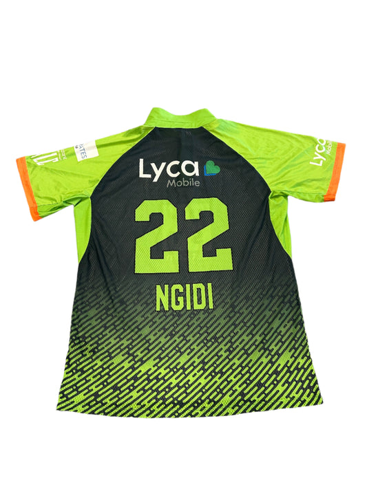 Lungi Ngidi Seattle Orcas 2024 MLC Match Worn SS Playing Shirt