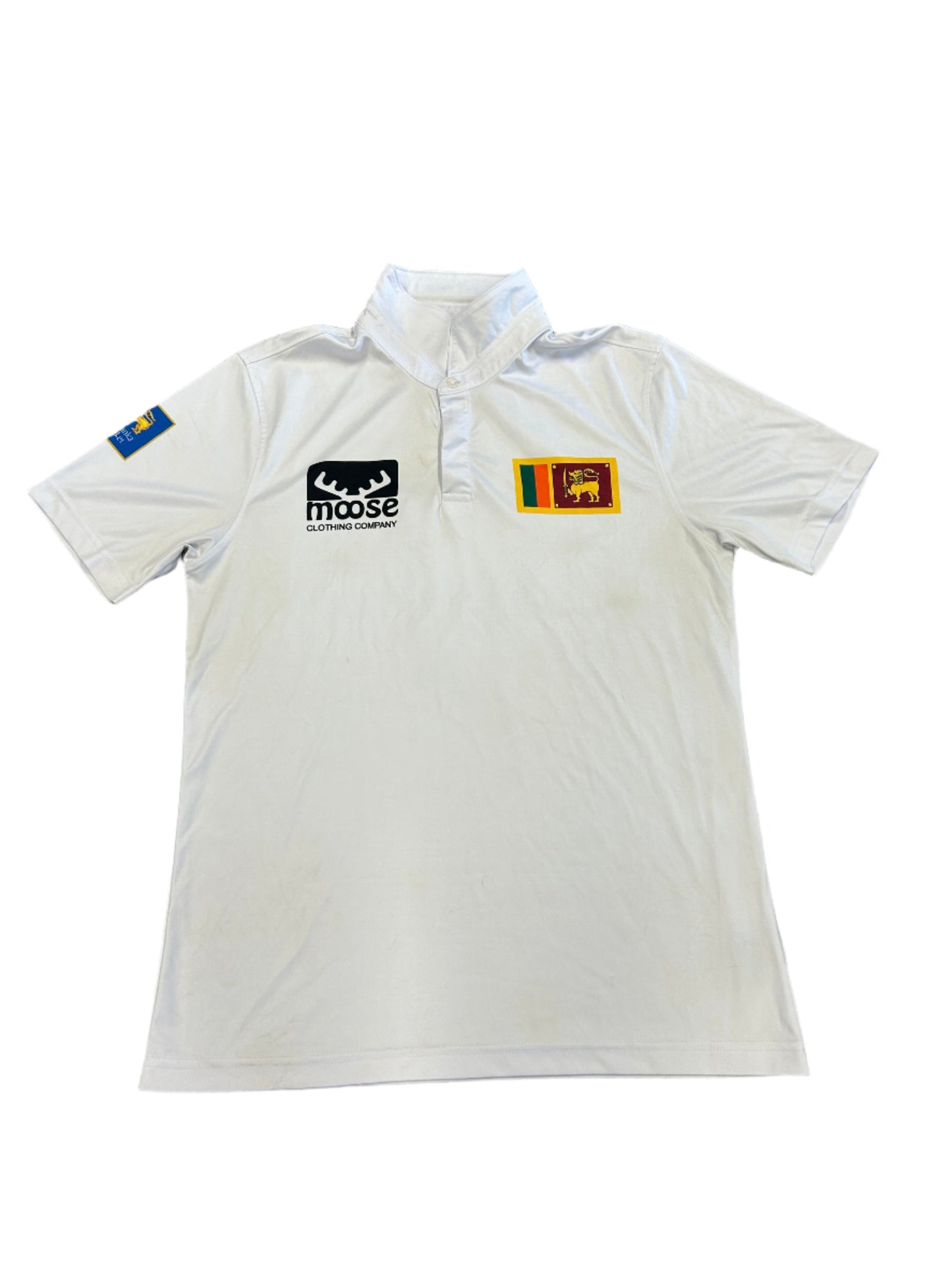 Isitha Wijesundara Sri Lanka A 2024 Test Match Worn SS Playing Shirt