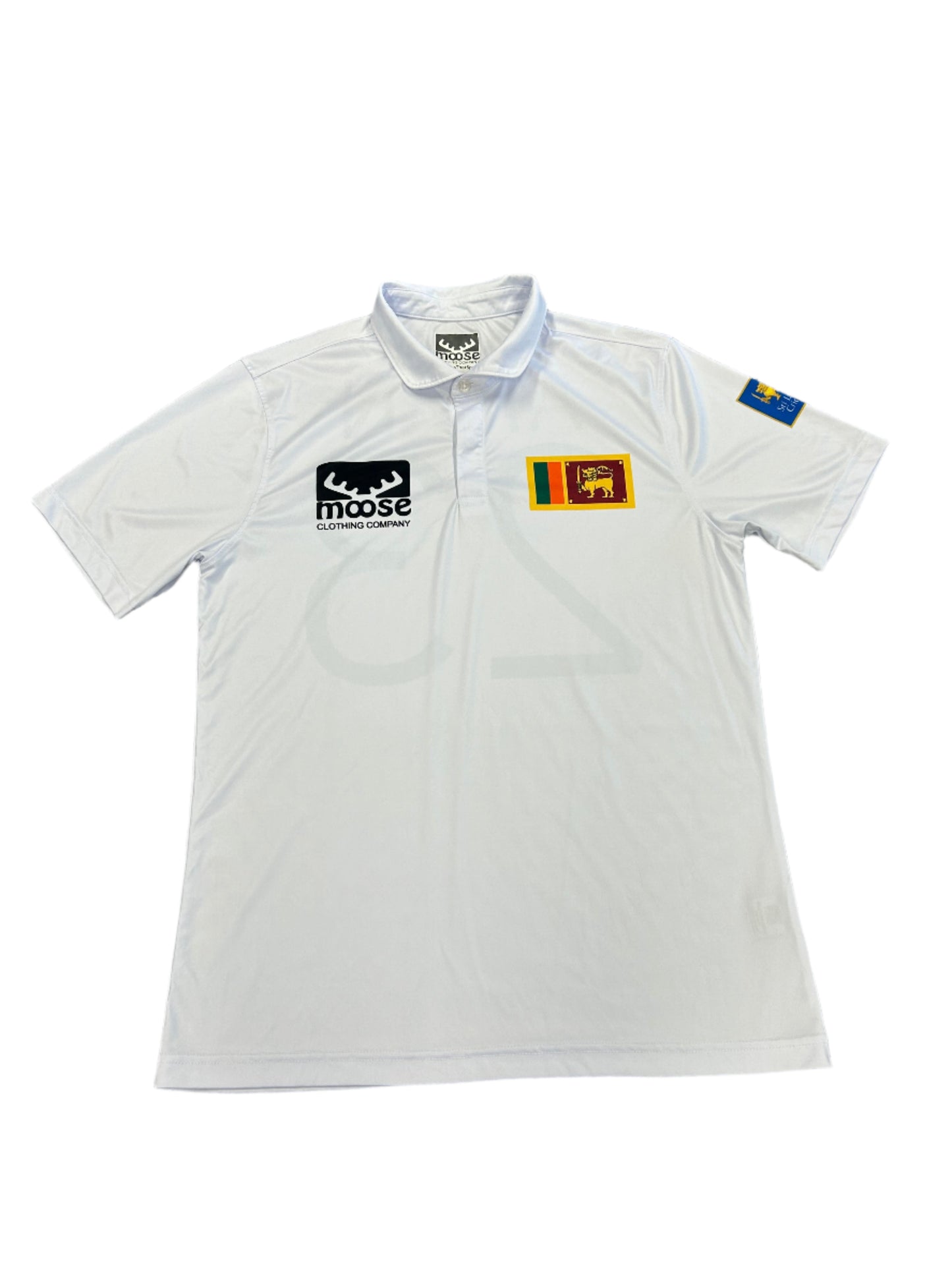 Ahan Wickramasinghe Sri Lanka A 2024 Test Match Worn SS Playing Shirt