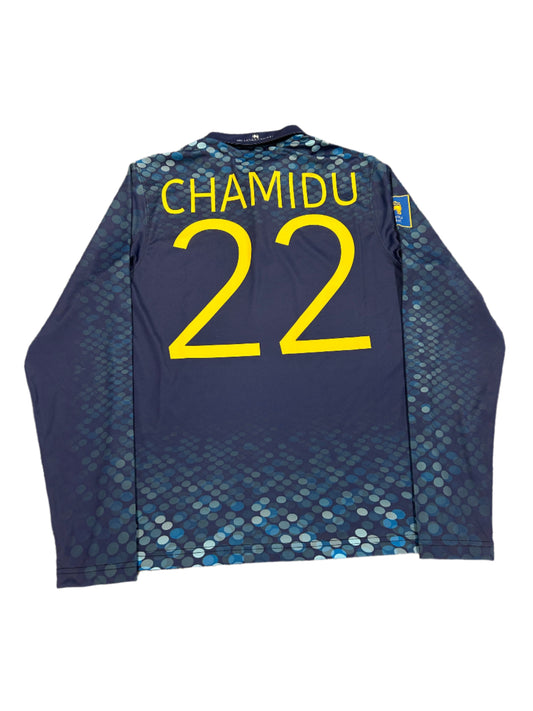 Chamindu Wickramasinghe Sri Lanka A 2024 ODI Match Worn LS Playing Shirt