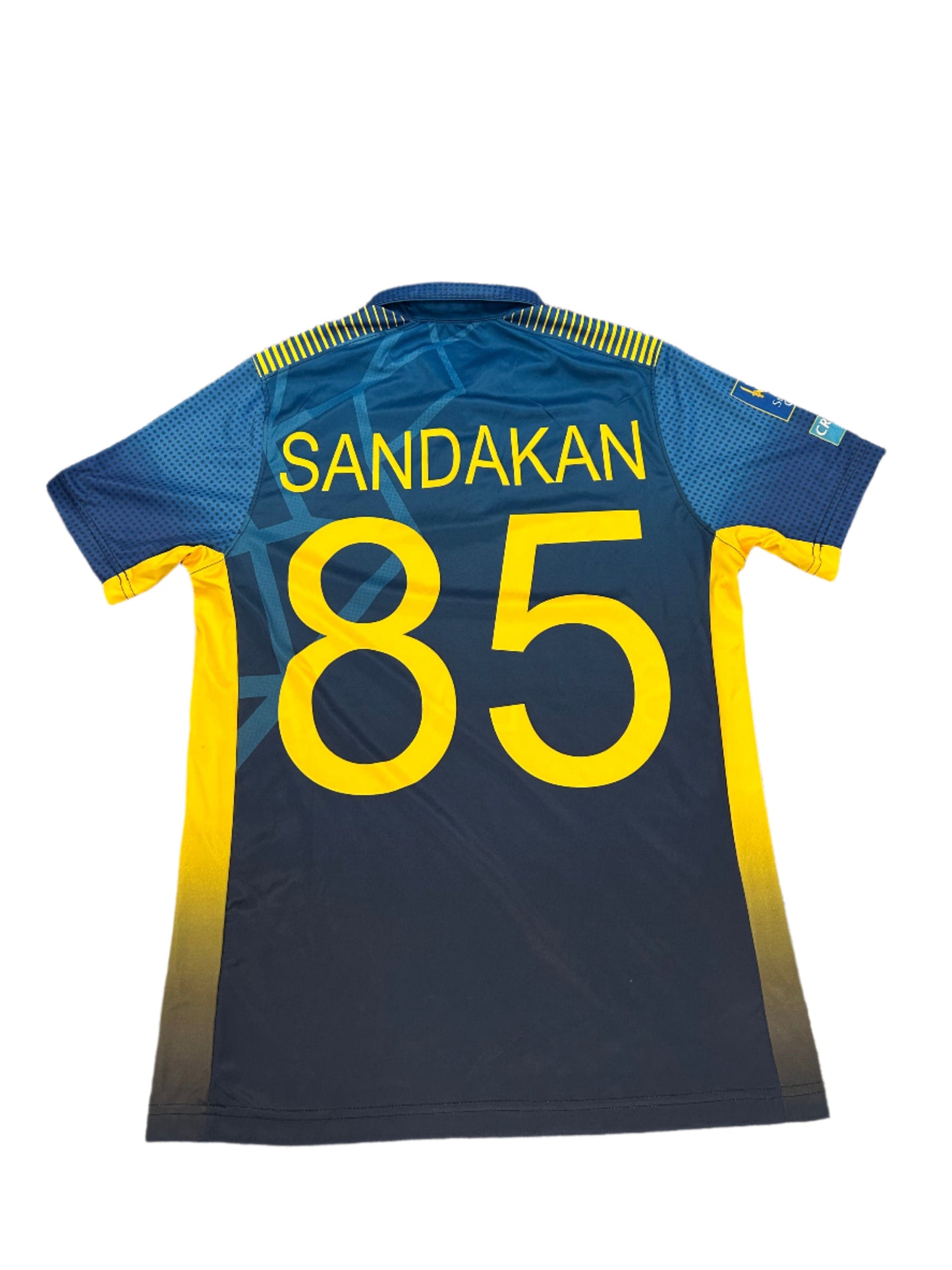 Lakshan Sandakan Sri Lanka T20/ODI Match Worn SS Playing Shirt