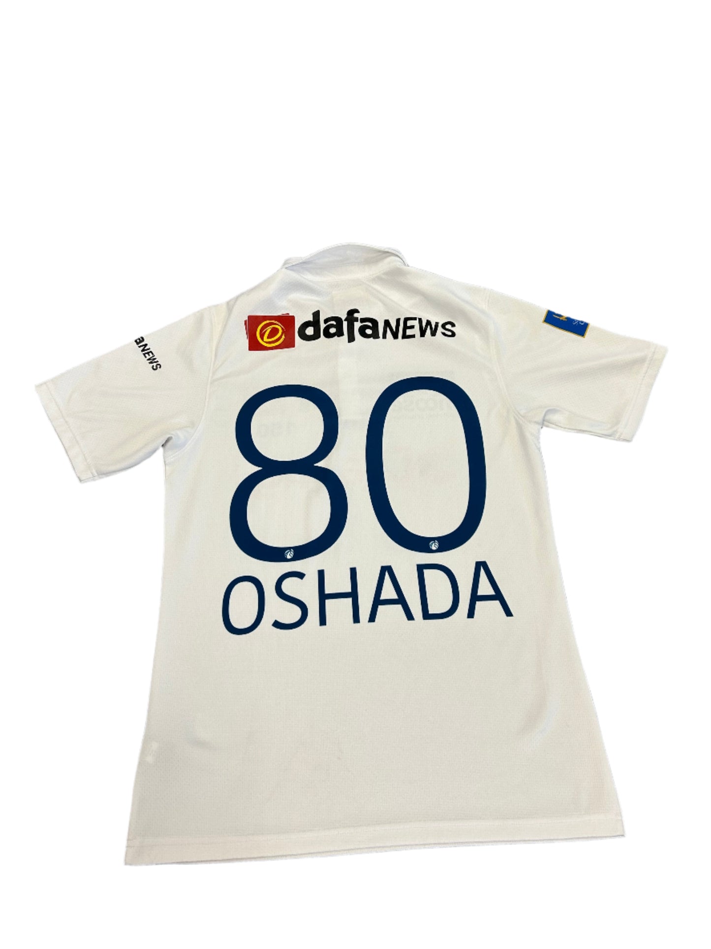 Oshada Fernando Sri Lanka 2024 Test Match Worn SS Playing Shirt
