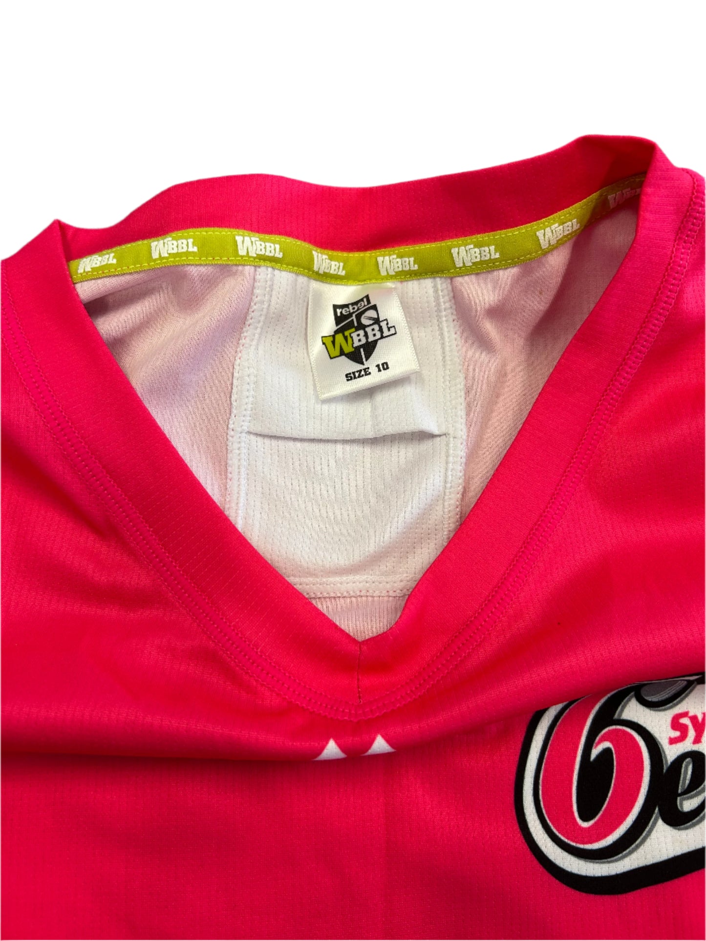 Sydney Sixers WBBL Player Issue SS Playing Shirt