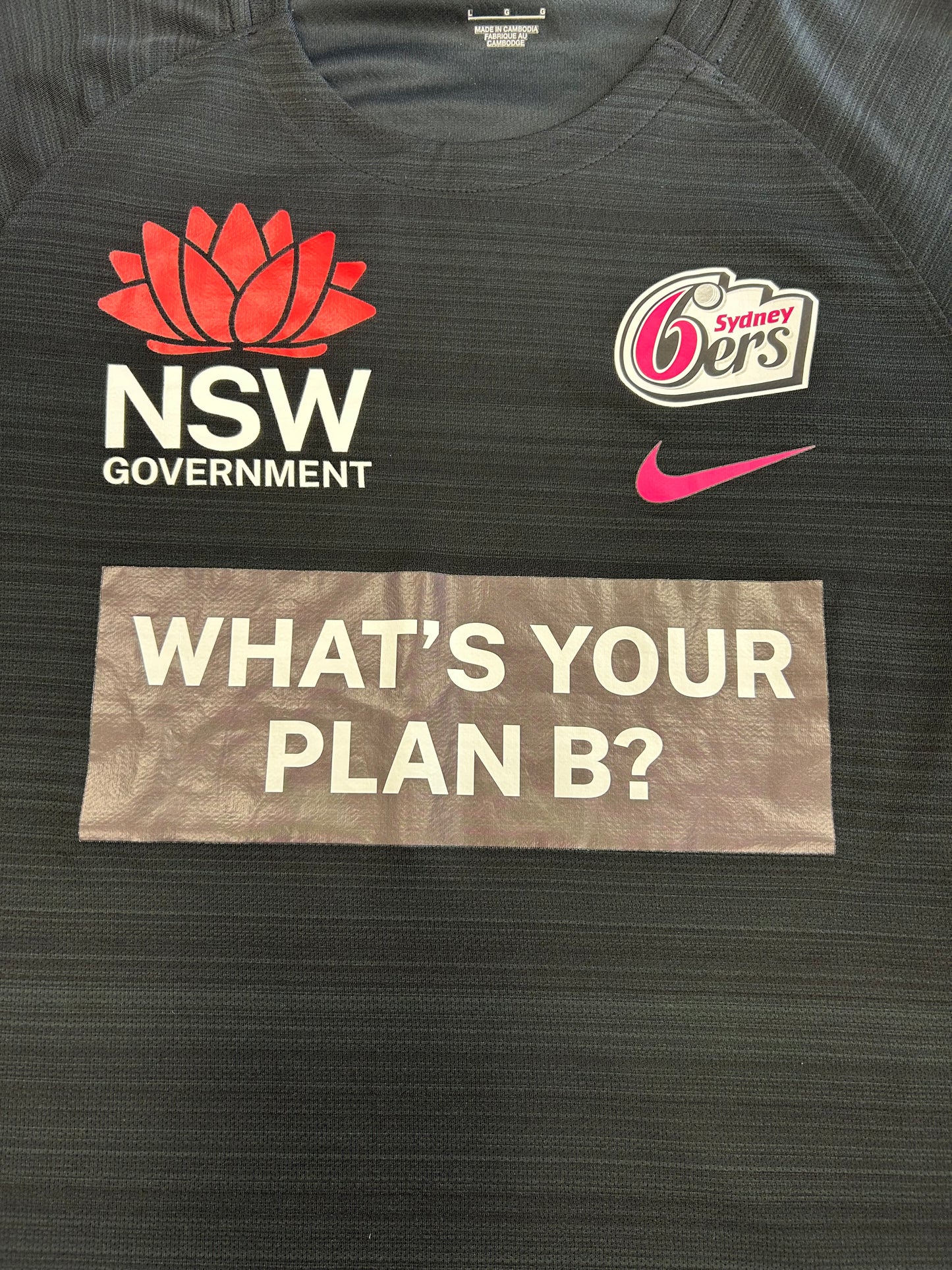Sydney Sixers WBBL Player Issue SS Training T-Shirt