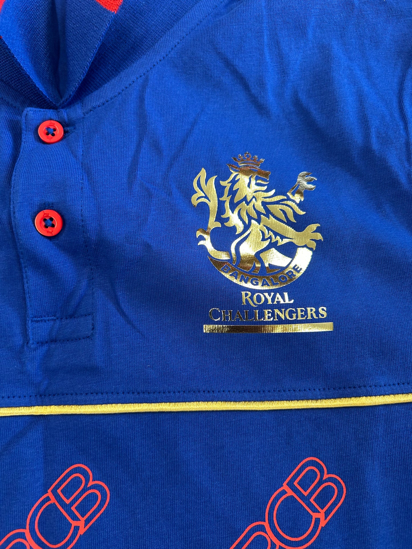 Royal Challengers Bangalore WPL 2024 Player Issue Travel & Media Polo