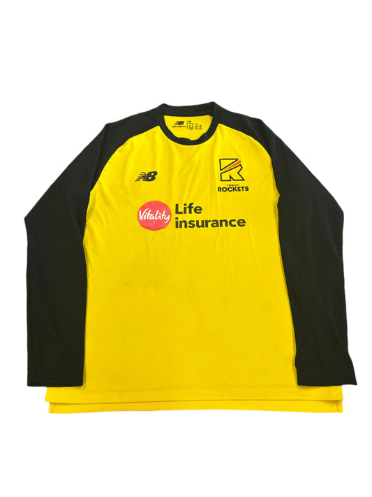 Trent Rockets 2022 Ladies Player Issue LS Training T-Shirt