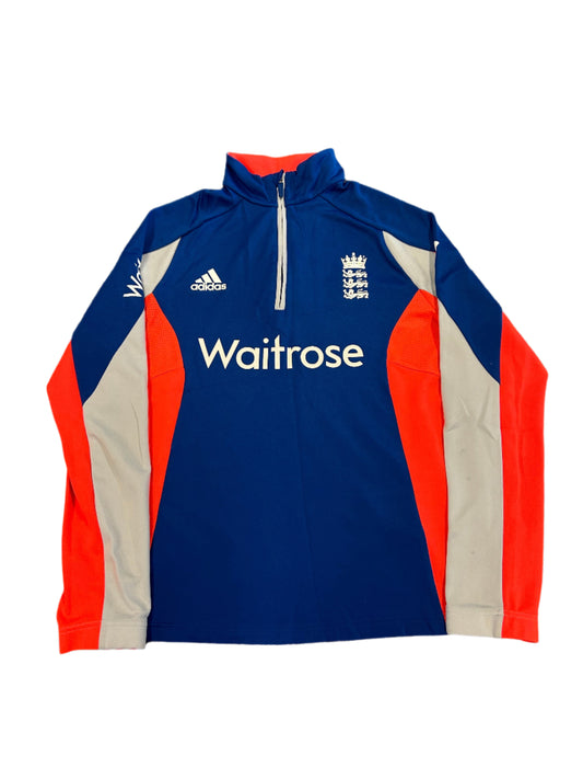 England Ladies Player Issue 1/4 Zip Training Fleece