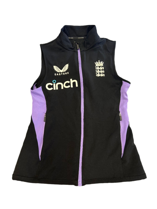 England Ladies 2024 Player Issue Full Zip Training Gilet