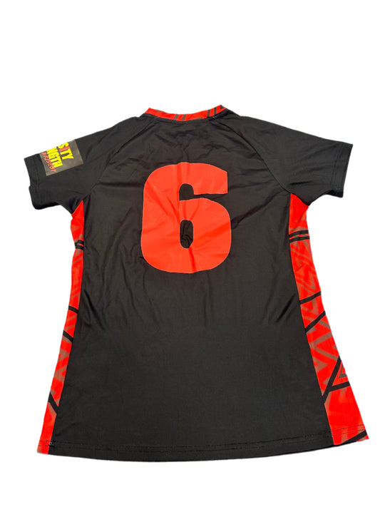 Sunrisers 2024 Ladies Match Worn Academy SS Playing Shirt