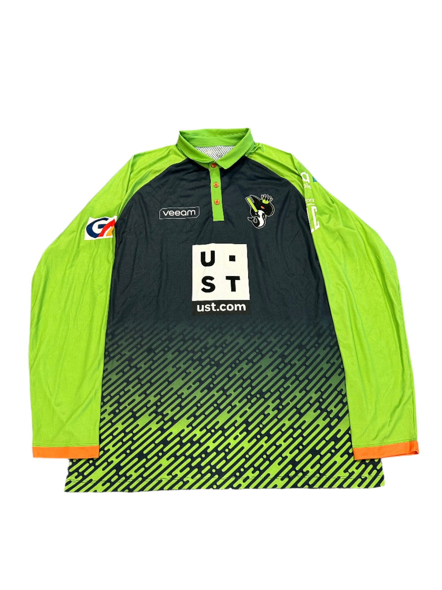 Lungi Ngidi Seattle Orcas 2024 MLC Match Worn LS Playing Shirt