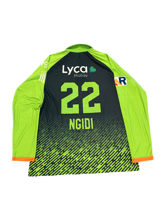 Lungi Ngidi Seattle Orcas 2024 MLC Match Worn LS Playing Shirt