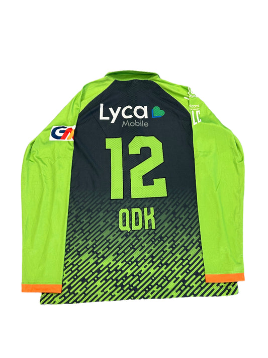 Quinton De Kock Seattle Orcas 2024 MLC Match Issue LS Playing Shirt