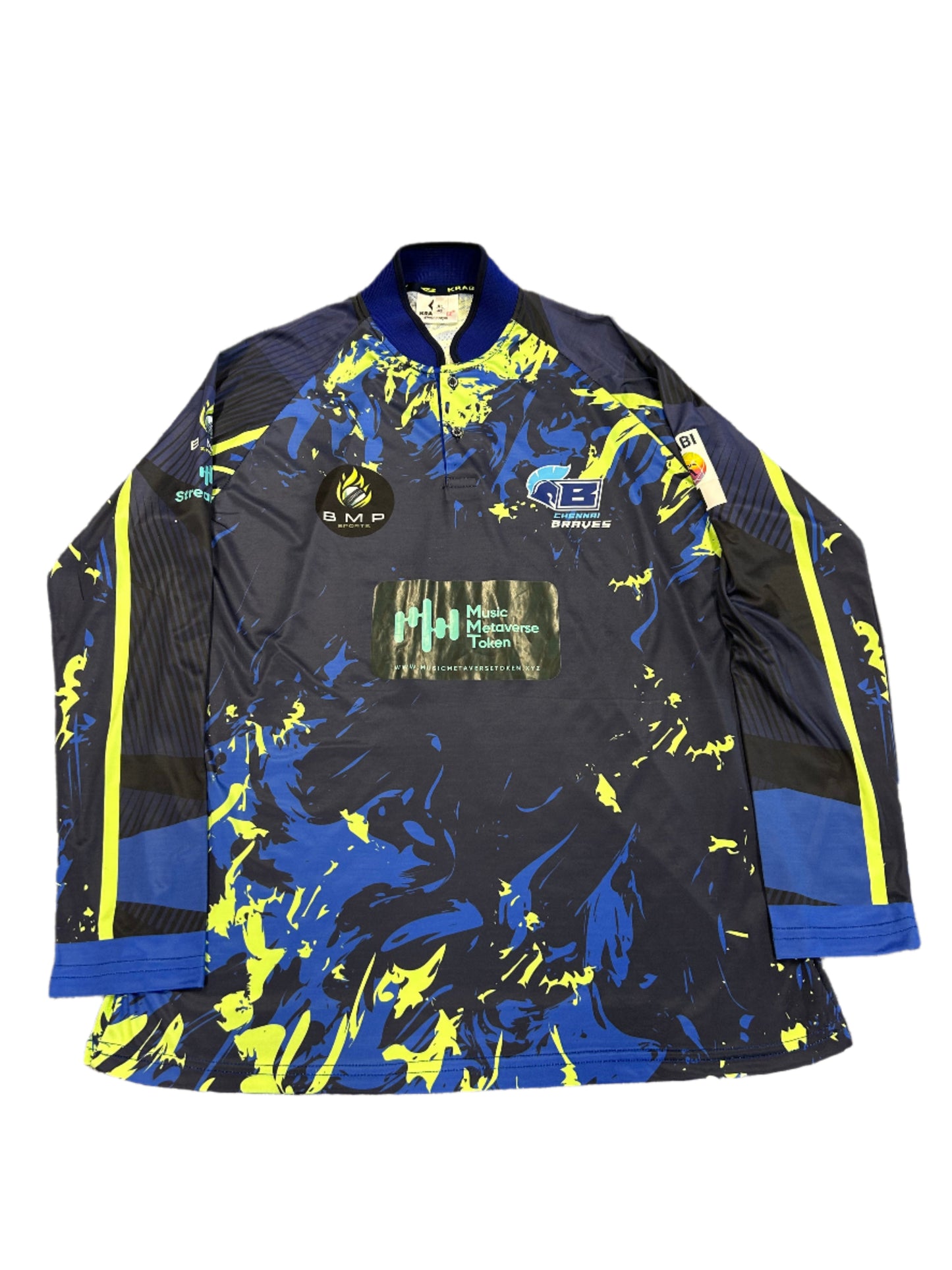 Donovan Ferreira 2023 Chennai Braves ABDT10 Match Worn Signed LS Playing Shirt