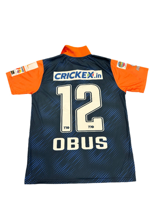 Obus Pienaar 2023 Morrisville Samp Army ABDT10 Match Worn SS Playing Shirt