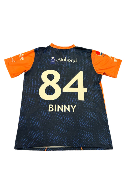 Stuart Binny Cape Town Samp Army 2023 ZimAfro T10 Match Worn SS Playing Shirt