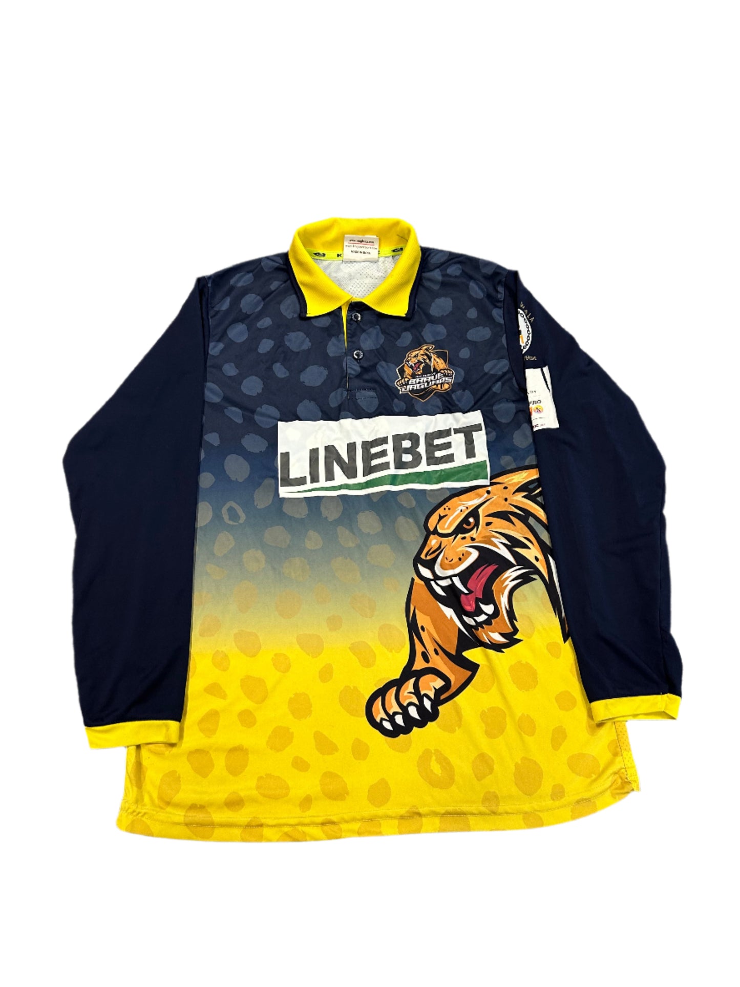 Akila Dananjaya Bulawayo Brave Jaguars 2024 ZimAfro T10 Match Worn LS Playing Shirt