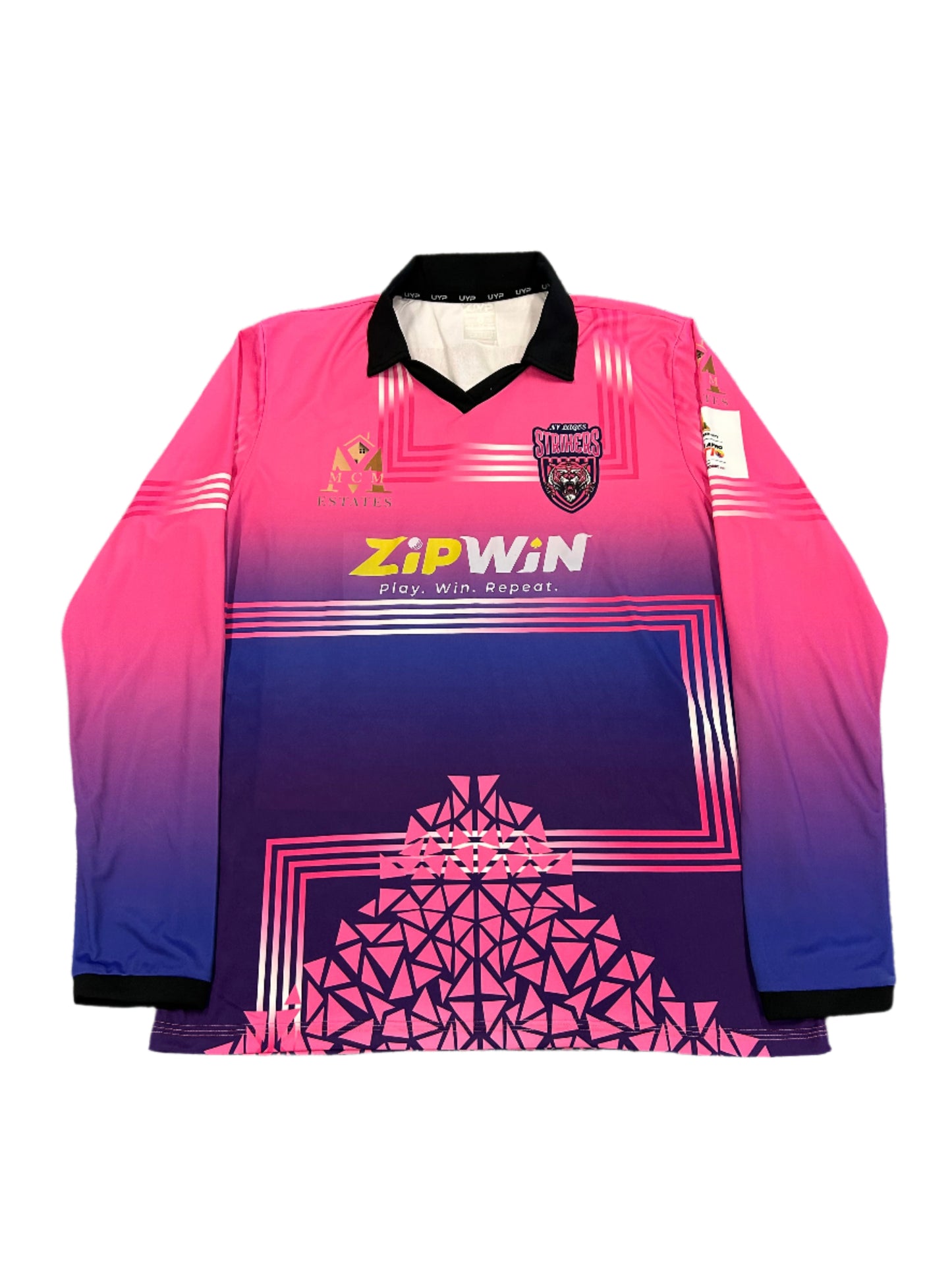 Akhilesh Reddy Bodugum New York Strikers Lagos 2024 ZimAfro T10 Match Worn LS Playing Shirt