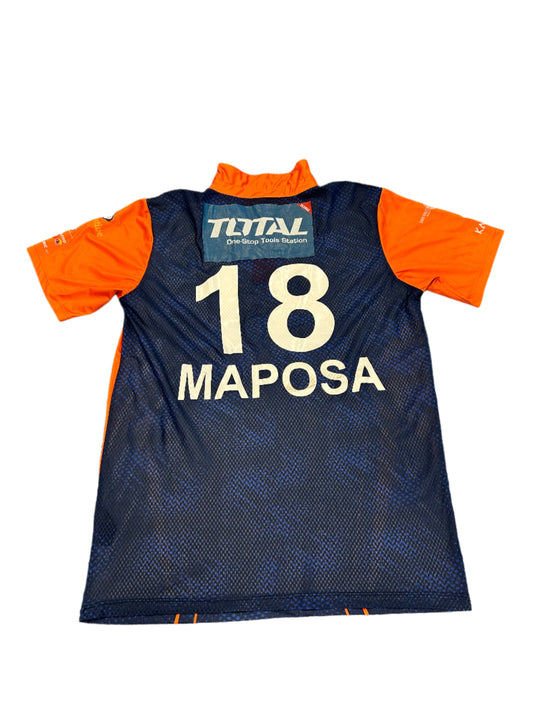 Tawanda Maposa Cape Town Samp Army 2024 ZimAfro T10 Match Worn SS Playing Shirt