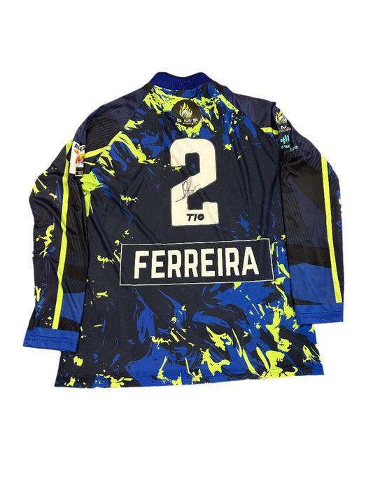 Donovan Ferreira 2023 Chennai Braves ABDT10 Match Worn Signed LS Playing Shirt