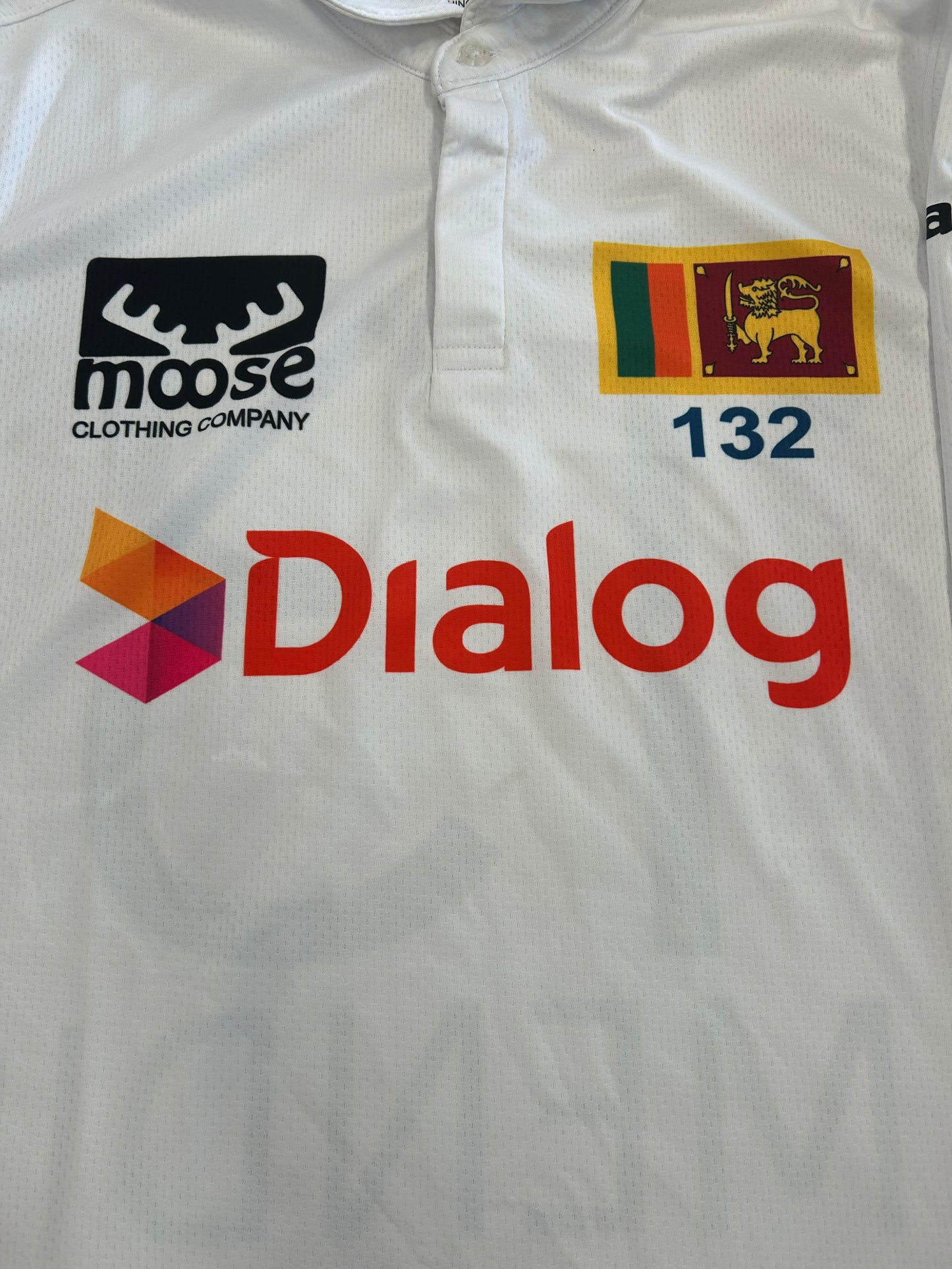 Kusal Mendis Sri Lanka 2024 Test Match Worn LS Playing Shirt
