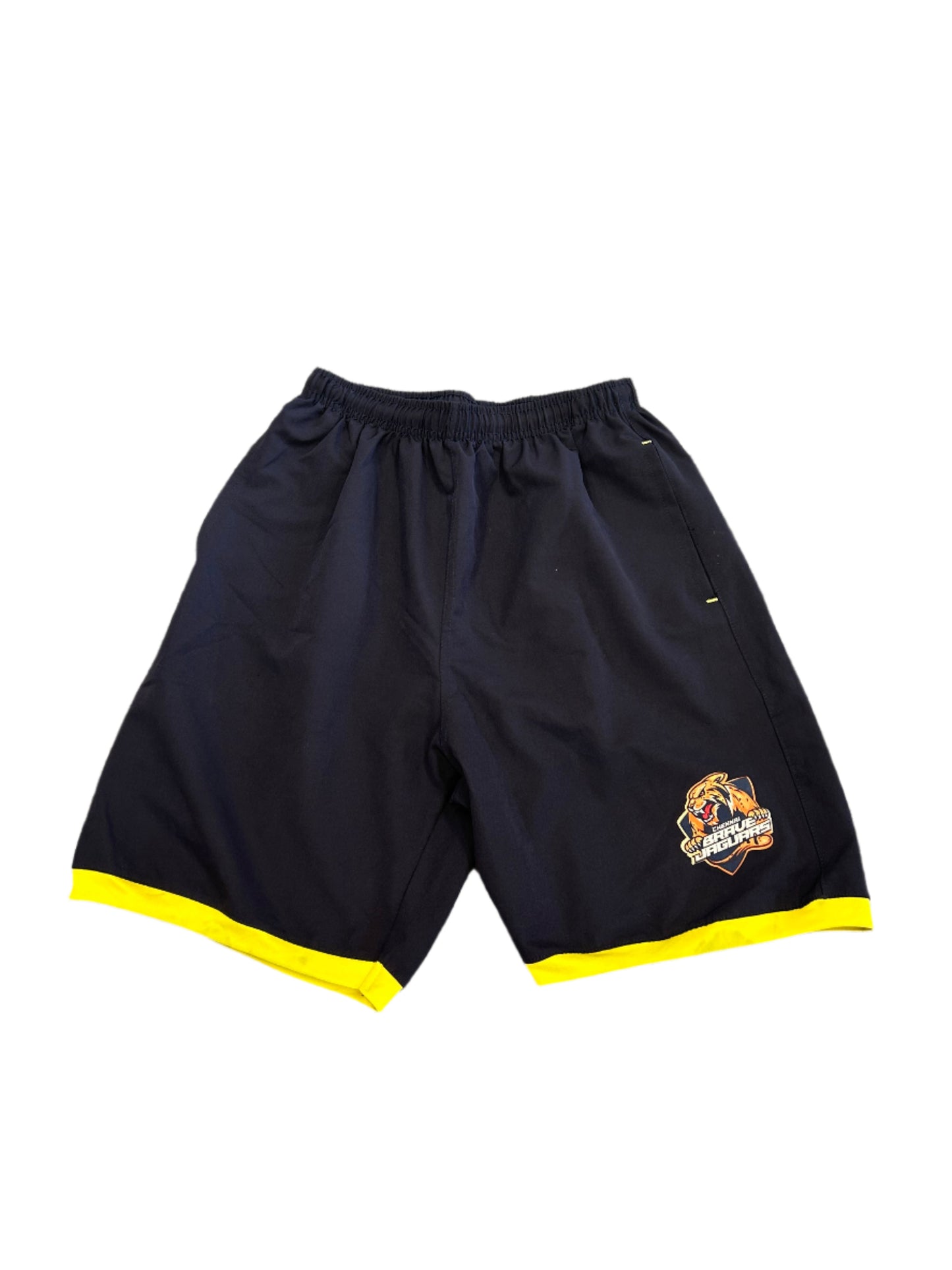 Chennai Brave Jaguars 2024 ABDT10 Player Issue Training Shorts