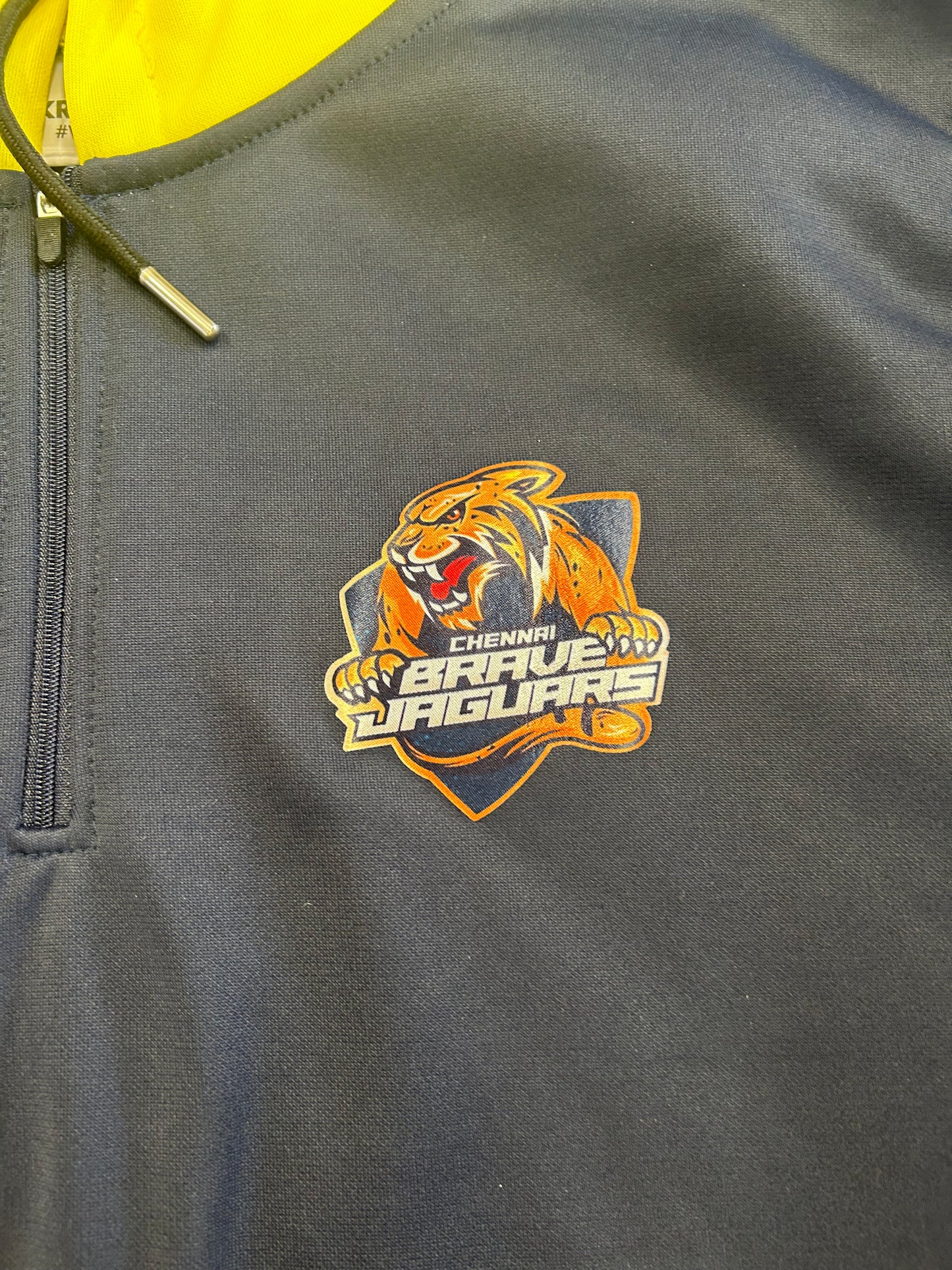 Chennai Brave Jaguars 2024 ABDT10 Player Issue Training Hoodie