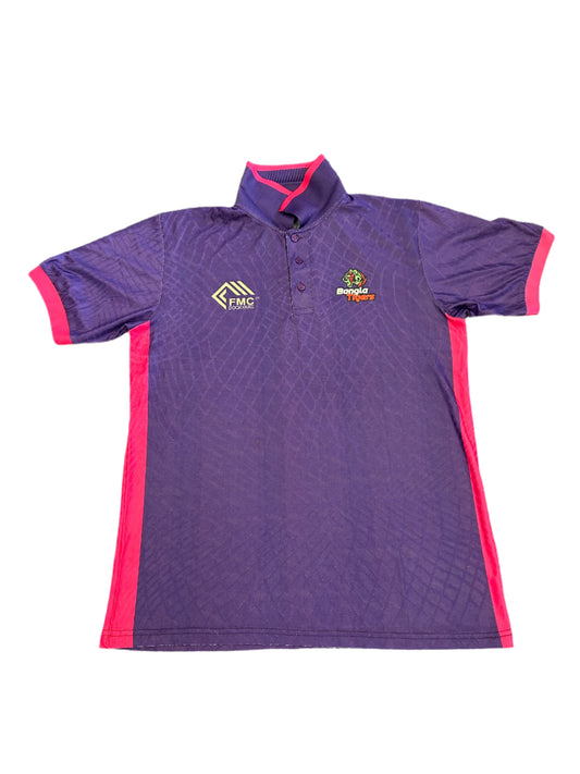 Bangla Tigers 2024 ABDT10 Player Issue Travel & Media Polo