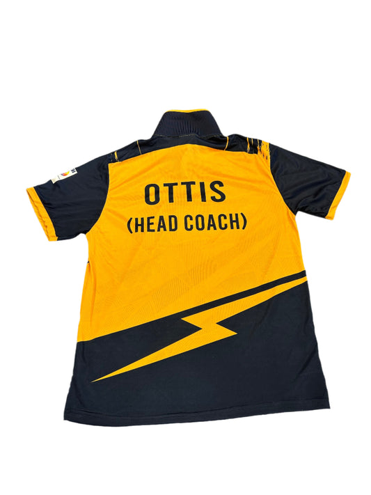 Ottis Gibson Ajman Bolts 2024 ABDT10 Staff Issued SS Training/Playing Shirt