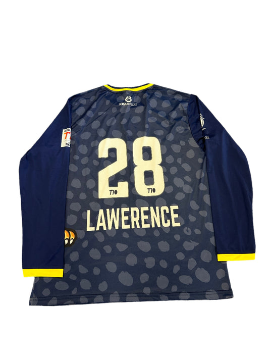 Dan Lawrence Chennai Brave Jaguars 2024 ABDT10 Player Issue LS Training T-Shirt