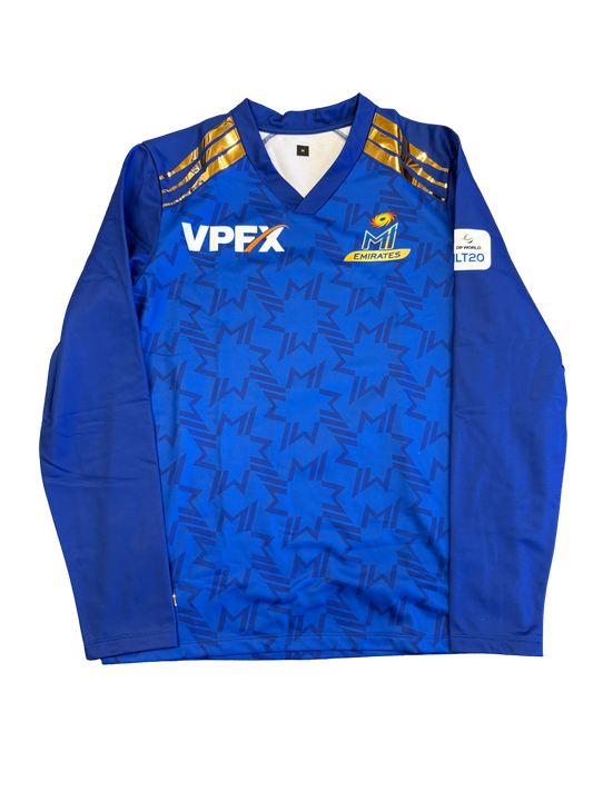 MI Emirates 2026 ILT20 Match Issue LS Playing Jumper