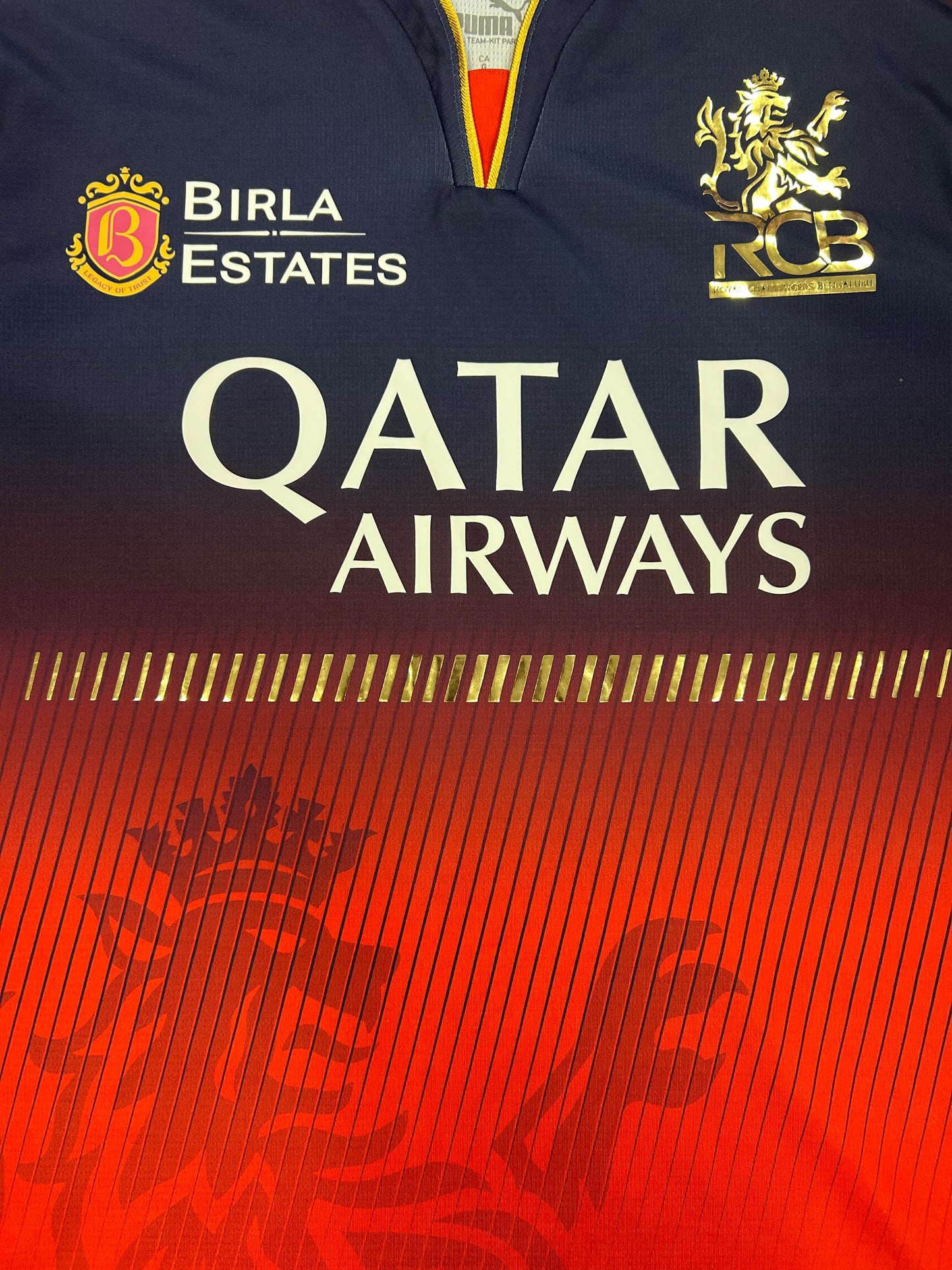 Jacob Bethell Royal Challengers Bengaluru 2025 IPL Match Worn SS Playing Shirt