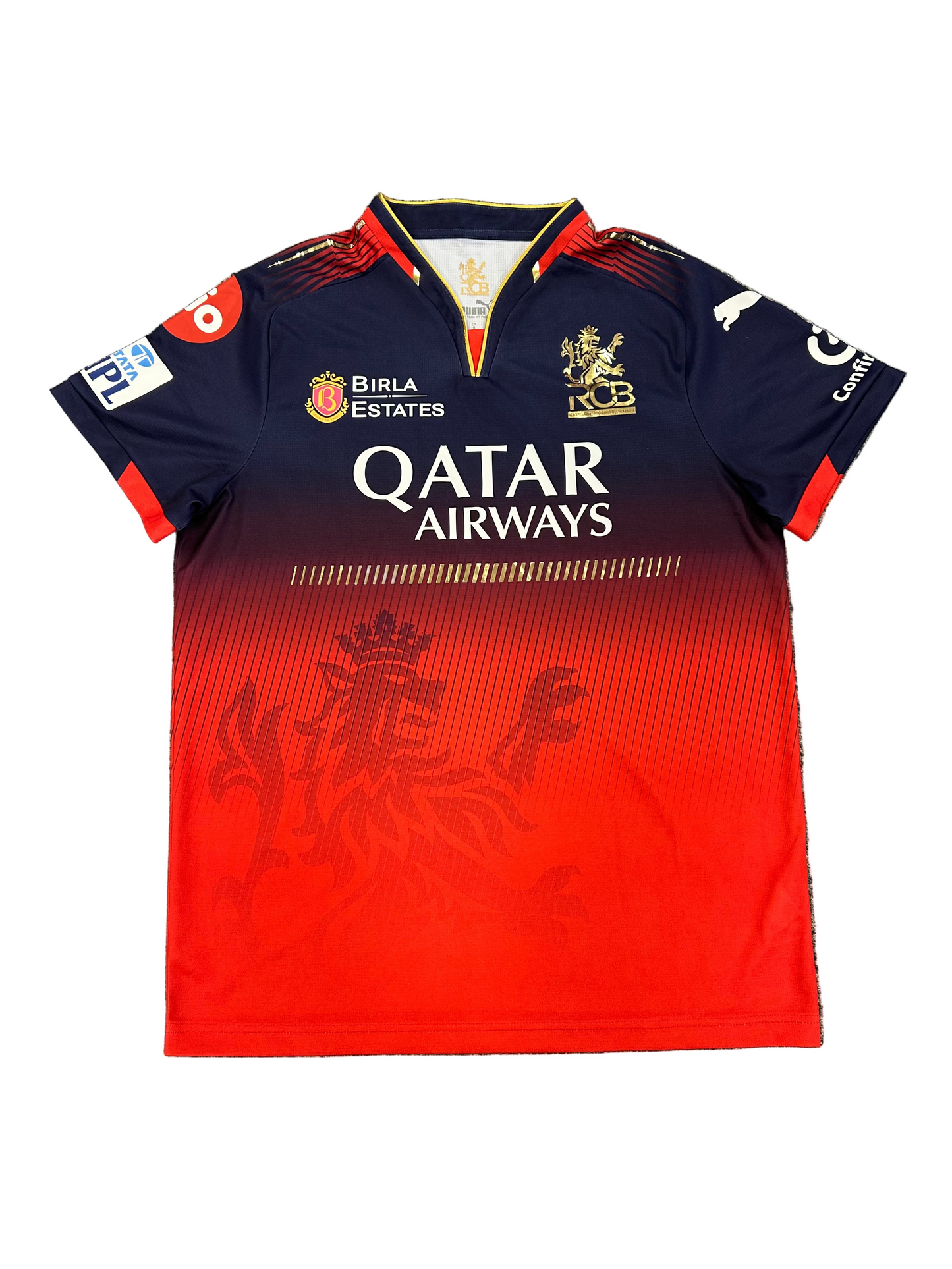 Jacob Bethell Royal Challengers Bengaluru 2025 IPL Match Worn SS Playing Shirt